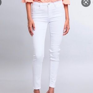 Just Black Nysa Skinny Jean - White